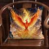 New Chinese Style Phoenix Pillow Living Room Sofa Decorative Piece Good Luck Bedroom Carriage Moving Gift Long Rectangle Plus...
