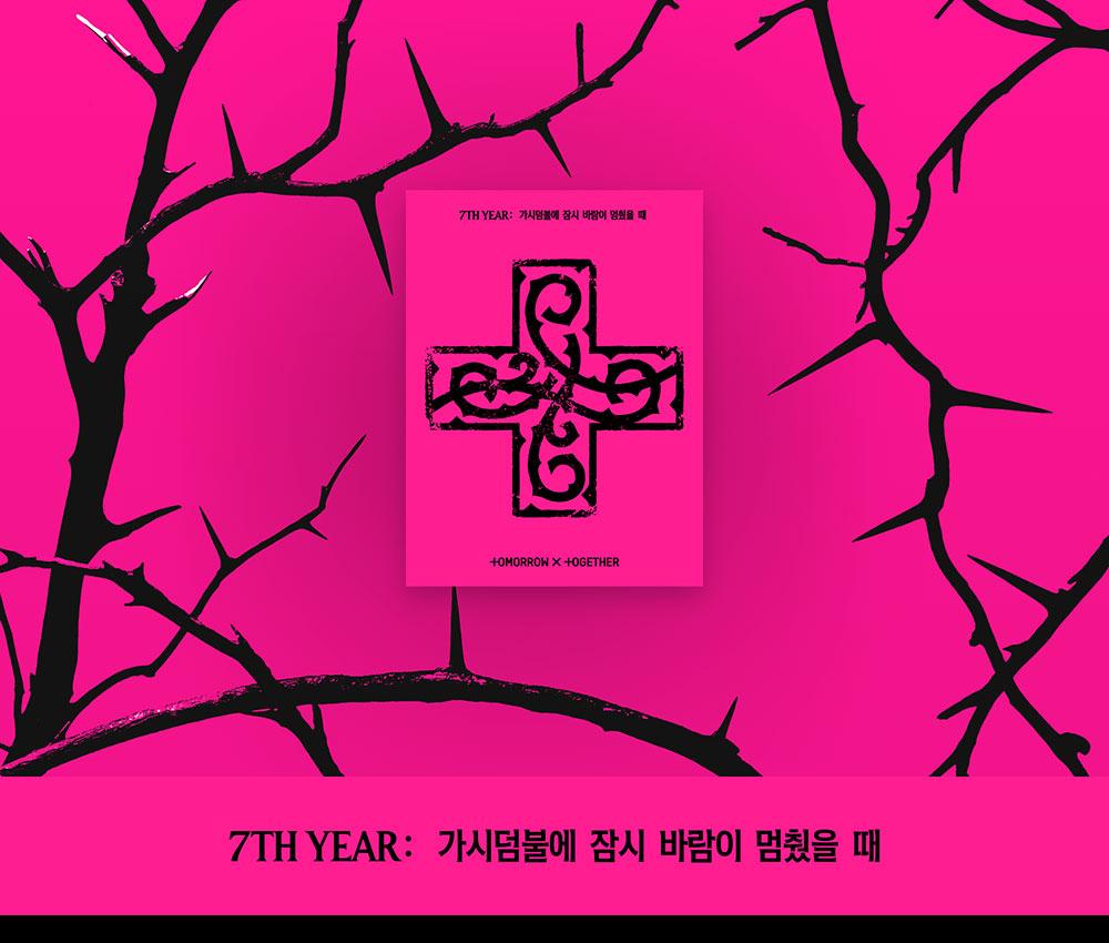 [POB] MORGEN X ZUSAMMEN (TXT) [7. JAHR: Ein Moment der Stille in den Dornen] 8. MINI-ALBUM (WEVERSE ALBUMS ver.) (PPULBATU Ver.)