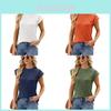 Urban Style T Shirt With Round Neck Short Sleeves For Casual Comfort 2024 Spring Collection