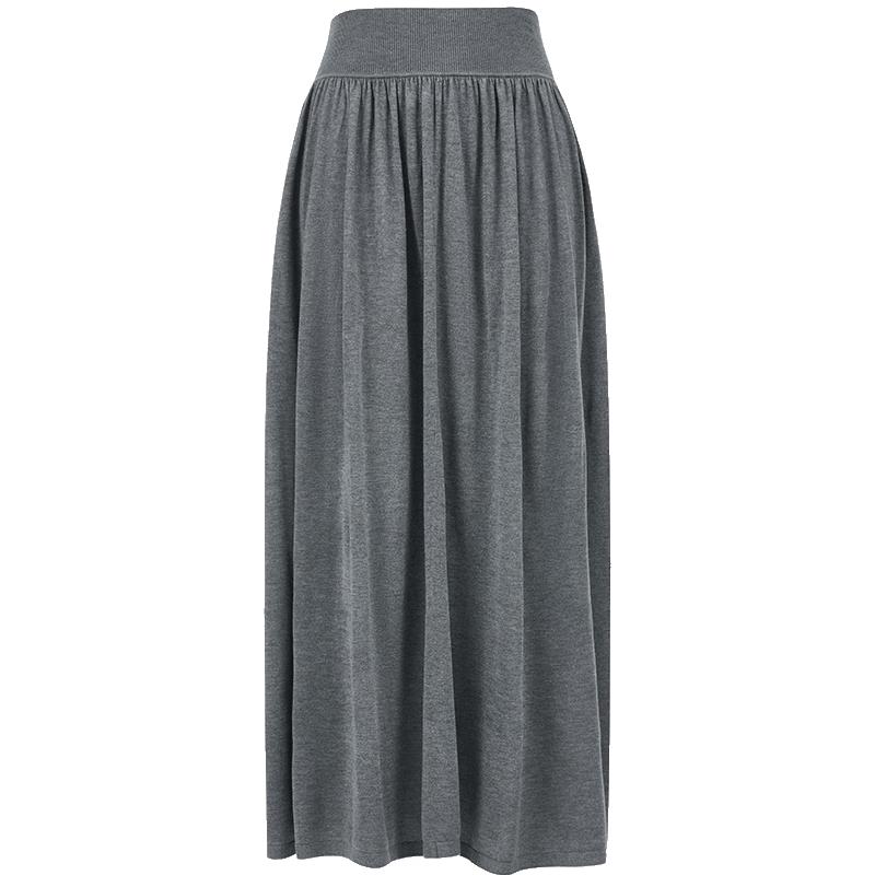 VEROMODA Women's Lyocell Blend High-Waist A-Line Skirt