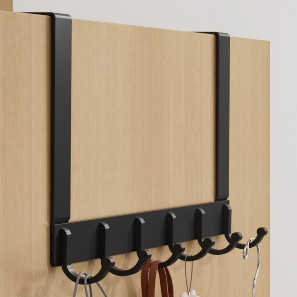 Wall Hanging Over-the-Door Organizer No Drilling Coat Towel Holder New Clothes Hanger  Home Use