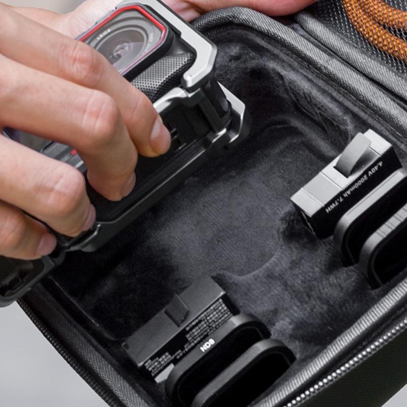 Bolsa de Armazenamento Resistente à Água para Equipamento de Câmera de Uso Pesado Maleta Rígida Resistente a Impactos para Câmera Esportiva Pro2 Bolsa de Transporte