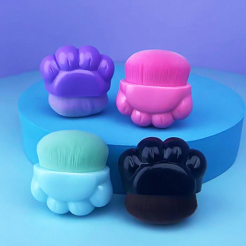 Cat'S Paw Appearance Sunscreen Applicator For Kids Sunscreen Brush Set Sunscreen Lotion Applicator Travel Sunscreen Applicator