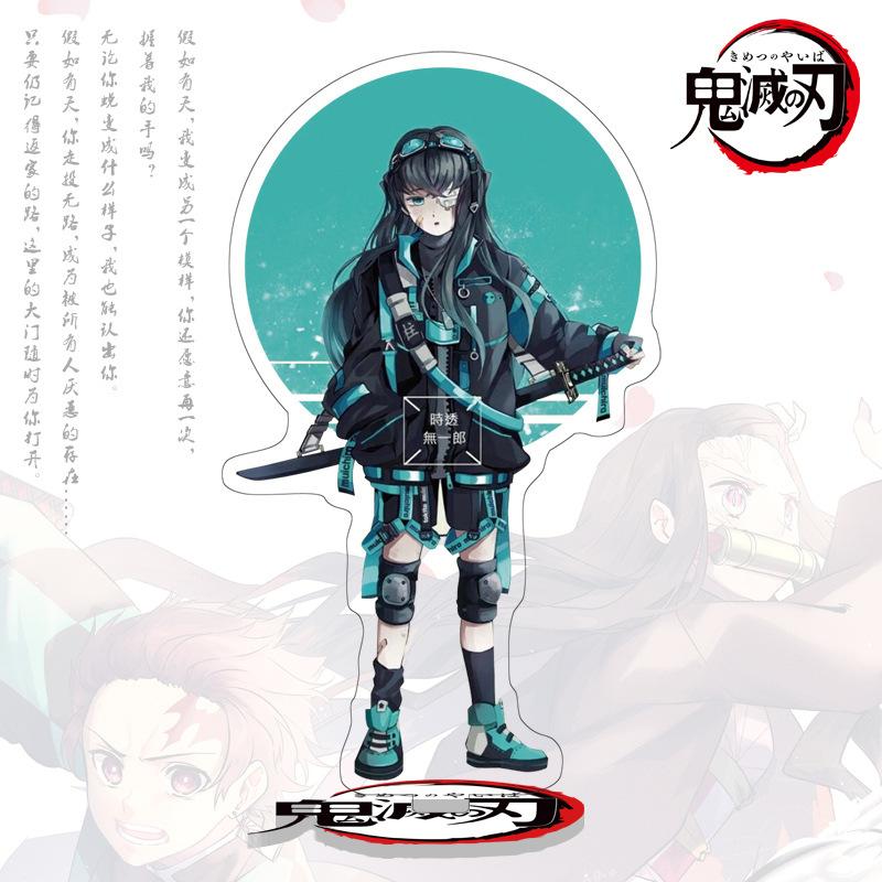 High Quality Anime Demon Slayer Kimetsu no Yaiba 1 40 Large Acrylic Stand Figure Display Statue Kamado Tanjiro Nezuko Merchandise