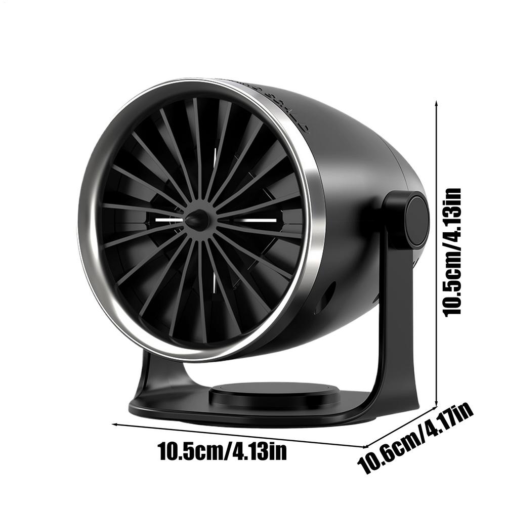 Car Heater Hot Air Blower 24V 150W Automatic Electric Fan Universal Winter Warmer Demister Windshield Defroster Heating System