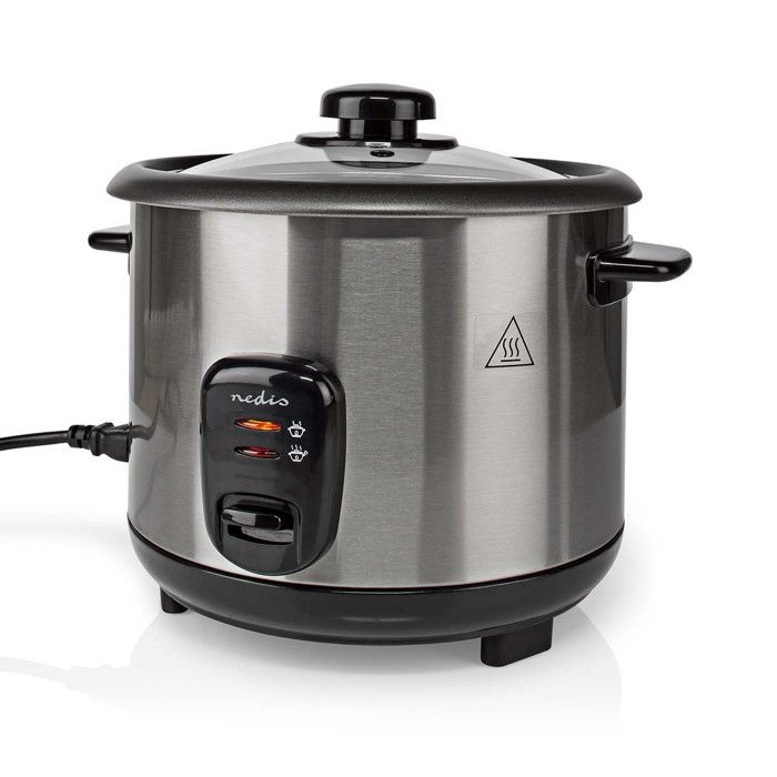 NEDIS Cuiseur à Riz 1.5 l 500 W Revêtement antiadhésif Bol amovible Arr
