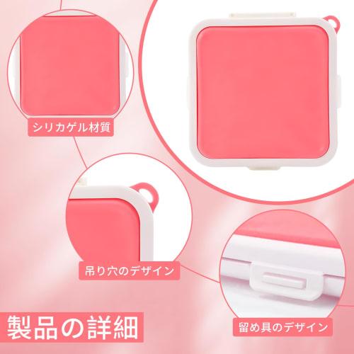 Liroyal Portable Sandwich Case, Fits Sandwiches, Lunch Boxes, and Bread, Microwave Cooking, Reusable Food Storage Container, Heat-Safe, Keeps Food Fre