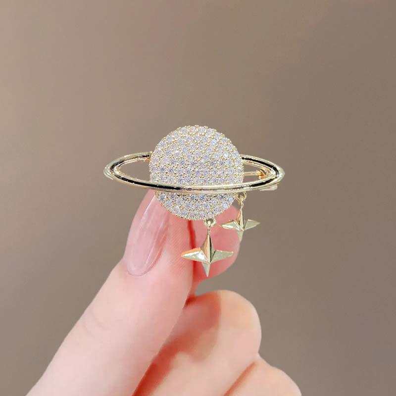 Elegant Pearl Brooch for Women's Suits - High-End Jewelry Pin