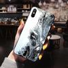 Weiche Telefonhülle mit glänzender Granitstein-Marmorstruktur für iPhone X XS XR 11 Pro Max SE2020 6s 6 7 8 plus 5 5S 10 TPU-Schale