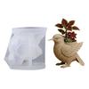 Multipurpose Silicone Mould For Handmade Concrete Flower Pots And Charm Resin Decoration Items In Bird Designs