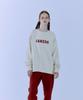 FANGOH F-Logo Embroidered Crewneck Sweatshirt Cream
