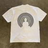 2026 Summer Unisex Buddha Statue Unisexdala Graphic Tee Cotton Streetwear Casual Short Sleeve Spiritual Yoga Top For Unisex Wounisex