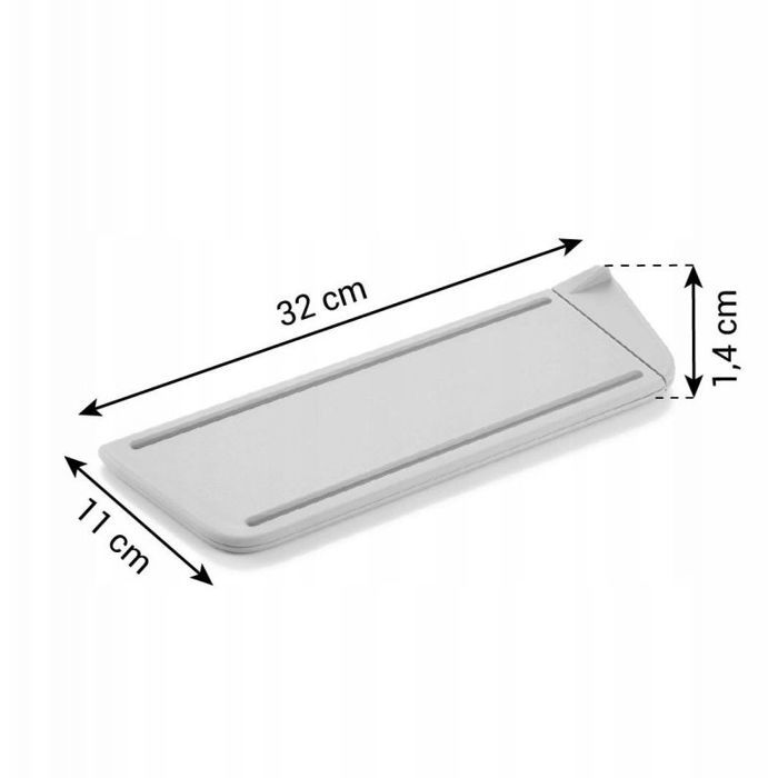 Tescoma - 378826 - Planche À Découper Pliable En Plastique Résistant 32 X 22 Cm, Ligne COMPACT
