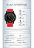 SANDA New 2205 Fashion Student Electronic Watch Countdown Multi Functional Sports Waterproof LED Electronic Digital Watch
