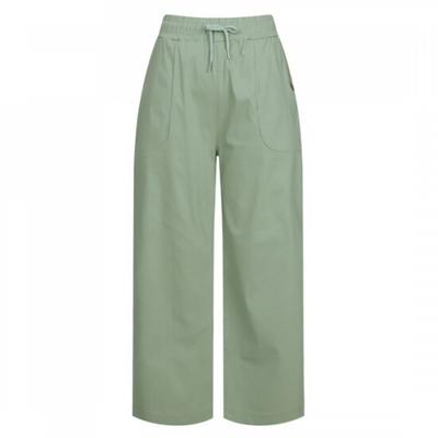 [Shop  ] Women S waiStbanding 2 Size 4 Color Wide Straight pantS Yf Wpt 21238 Khaki