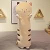 Cute Soft Cat Doll Plush Toy Girl Bed Sleeping with Pinch Legs Long Throw Pillow Cat Doll