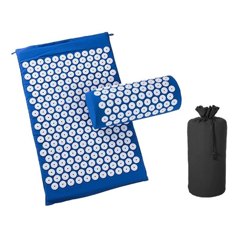 Acupressure Massage Mat Yoga Mat Acupoint Therapy Relaxation Mat Fitness Exercise Mat Body Pain Relief Mat Home Wellness Mat