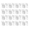 Pack of 6 Plastic Shelf  for Closet Organizers Systems Includes Screws