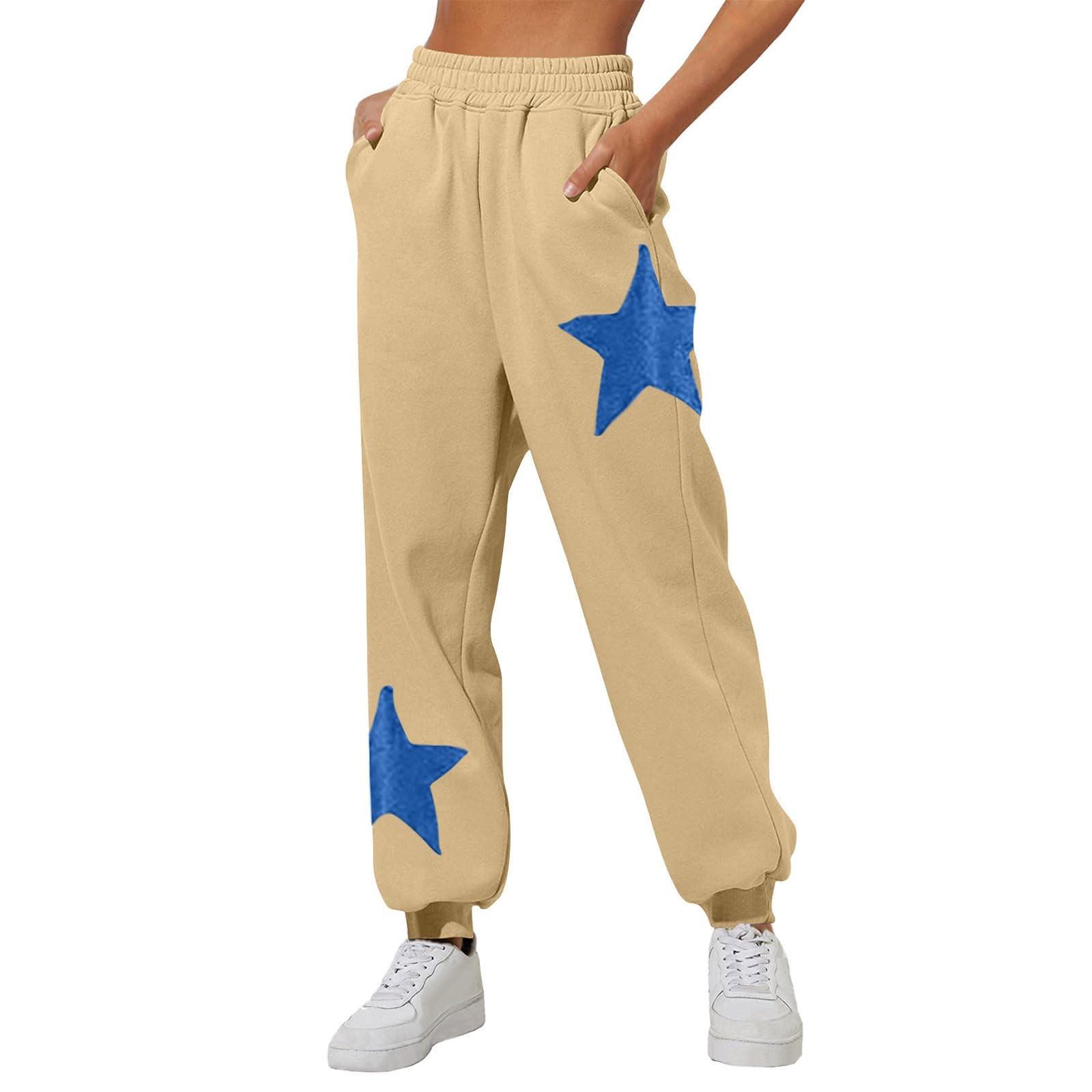 

Женские повседневные модные брюки с принтом и эластичной резинкой на талии L хаки