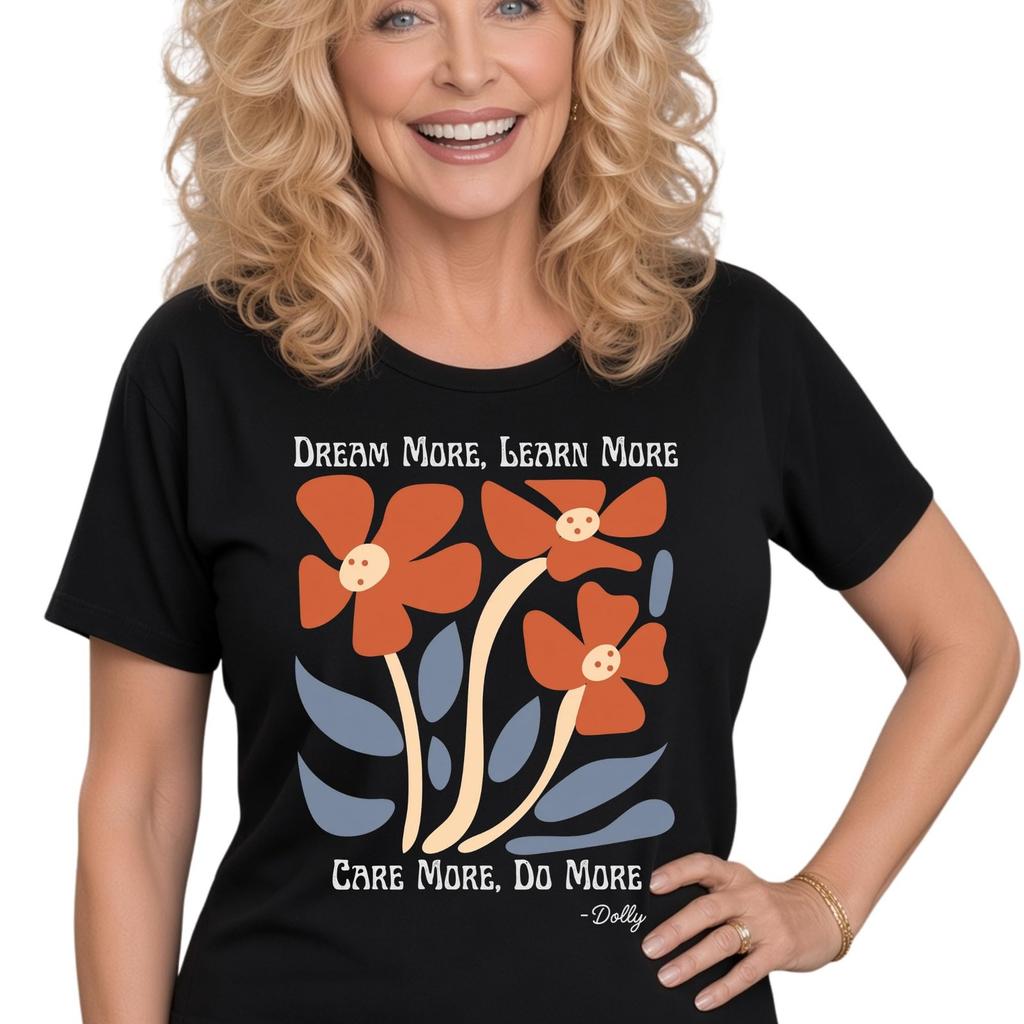 Dream More Do More Country Music Fan Western Shirt Women Tee