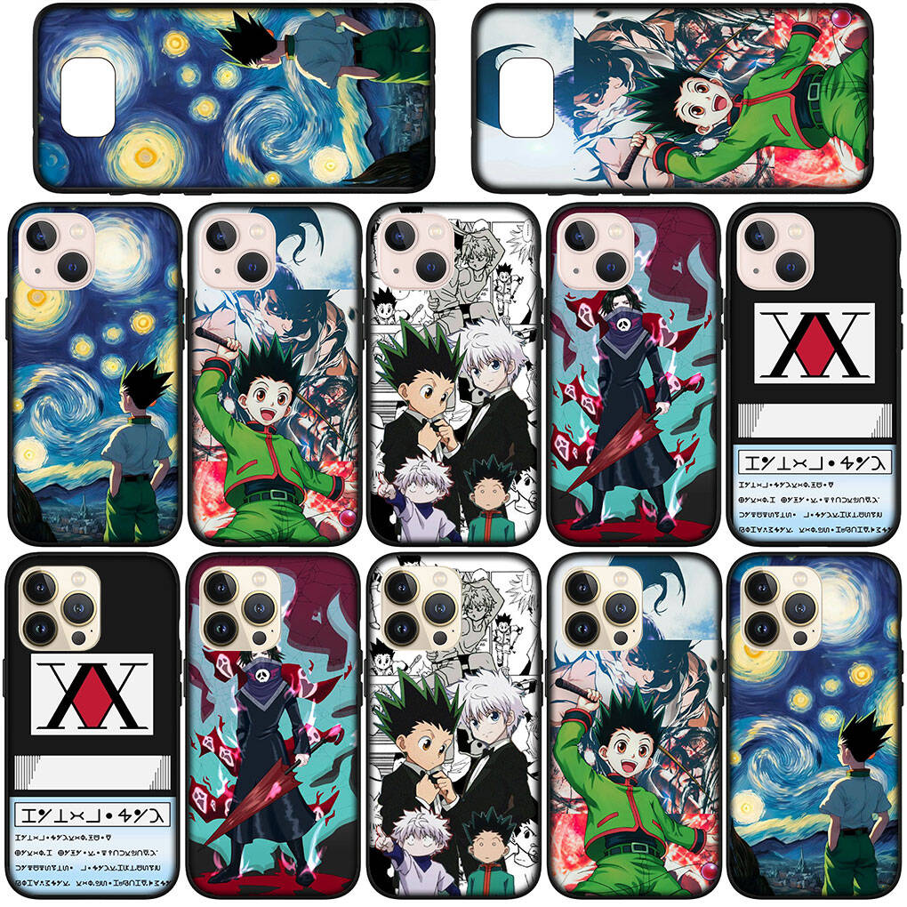 Phone Case for iPhone 17 16 15 Plus Huawei P30 P20 Lite Redmi Note 14 12 11 13 Pro Max OPPO A60 A80 A40 A18 Killua Hunter X Hunter Gon Freecss HunterX