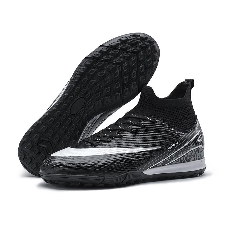 Men FG New Football Boots Society Cleats Tenis High Quality Training Sports Male Soccer Shoes Long Spikes Ankle Football Shoes