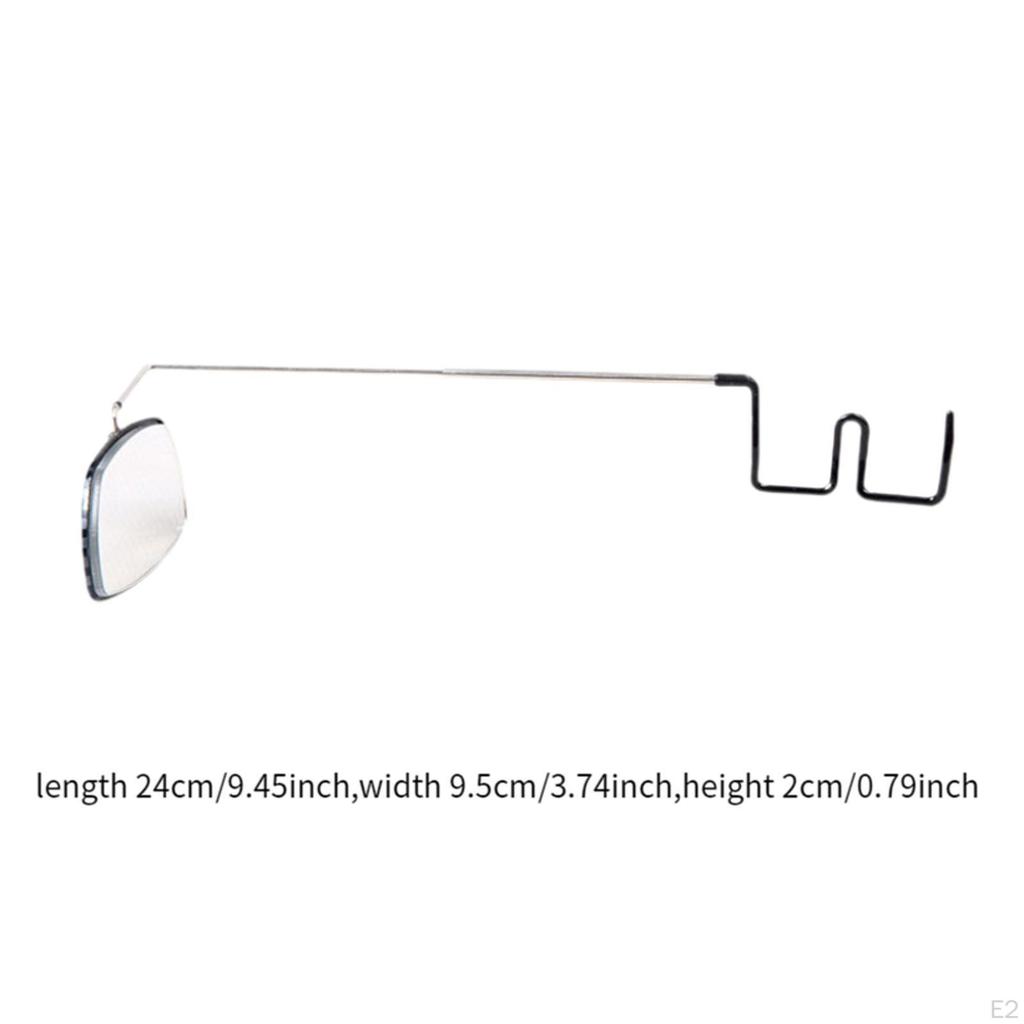 Bicycle Mirror Glasses Rear View Eyeglass Mount Mountain Road Riding Accessories Clear