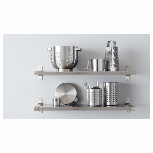 IKEA ORDNING 80179579 Kitchen Utensil Rack, Stainless Steel