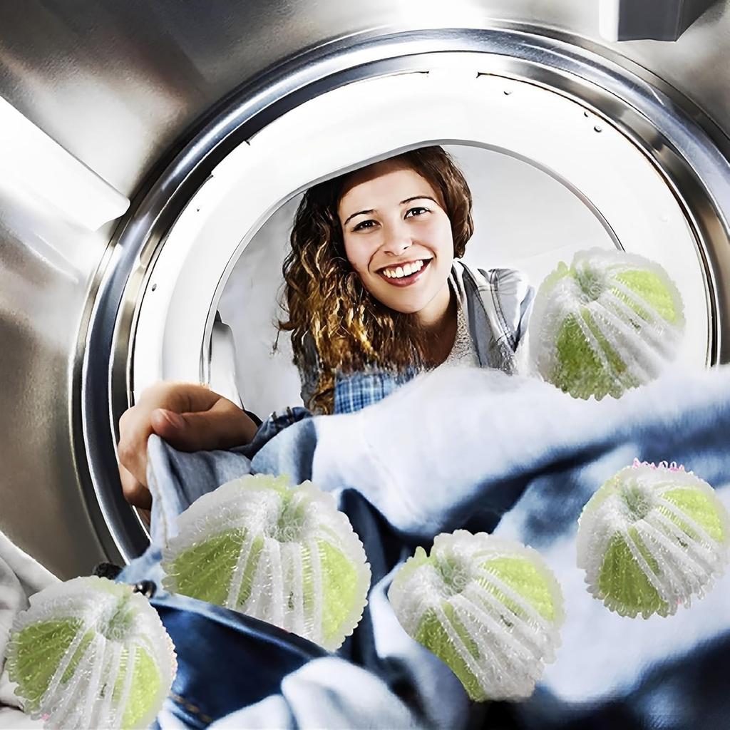 12pc washing machine lint remover clothing lint remover  cleaning balls