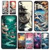 For Realme GT Neo 2 3 3T 5 Phone Case For Realme 12 11 5G 10 9 8 5G 7 6 GT5 GT3 GT2 Pro C21 C11 C25 C35 Cover Japanese Landscape