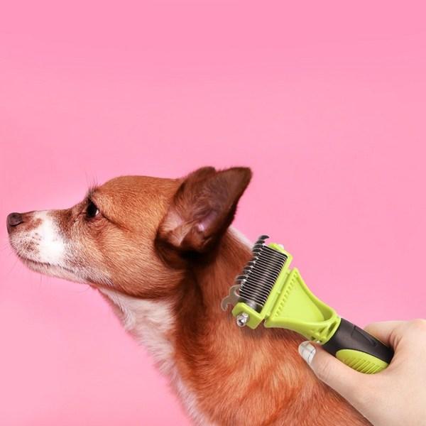 Mogapet pet tangle removal brush MOP-010, Korean pet shampoo