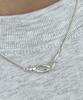 Baradu [Baradu 925] Hook Pendant Chain Necklace