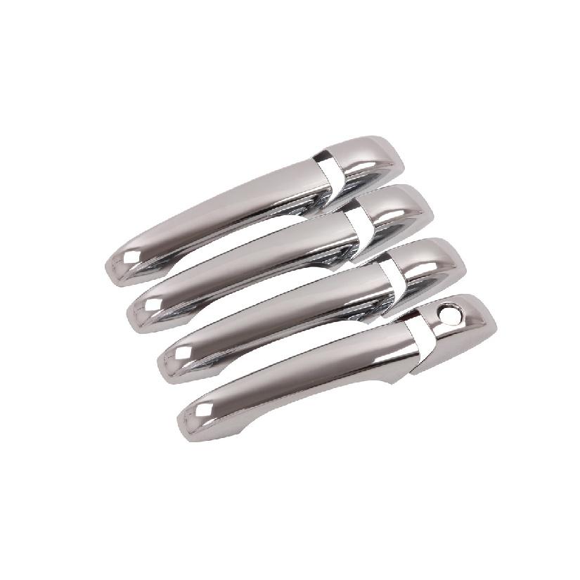 For Chrysler 200 2011 2012 2013 2014 New Carbon Fiber Chrome Car Door Handle Cover Trim Sticker Car