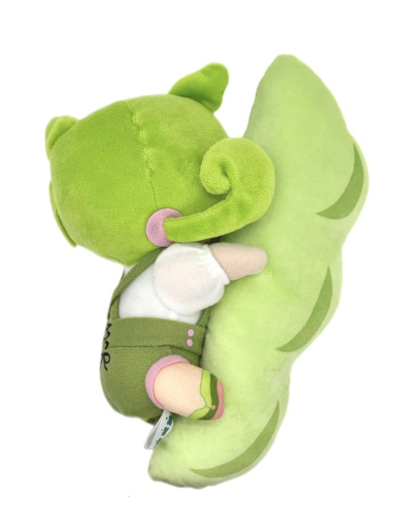 Zundamon Edamame Cuddly Plush Toy, Approx. 20cm (Smiling)