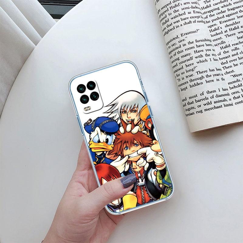 Kingdom Hearts Transparent Phone Case for Motorola Moto G7 G8 G9 G84 G85 G73 G24 G15 Z2 Play Power Plus