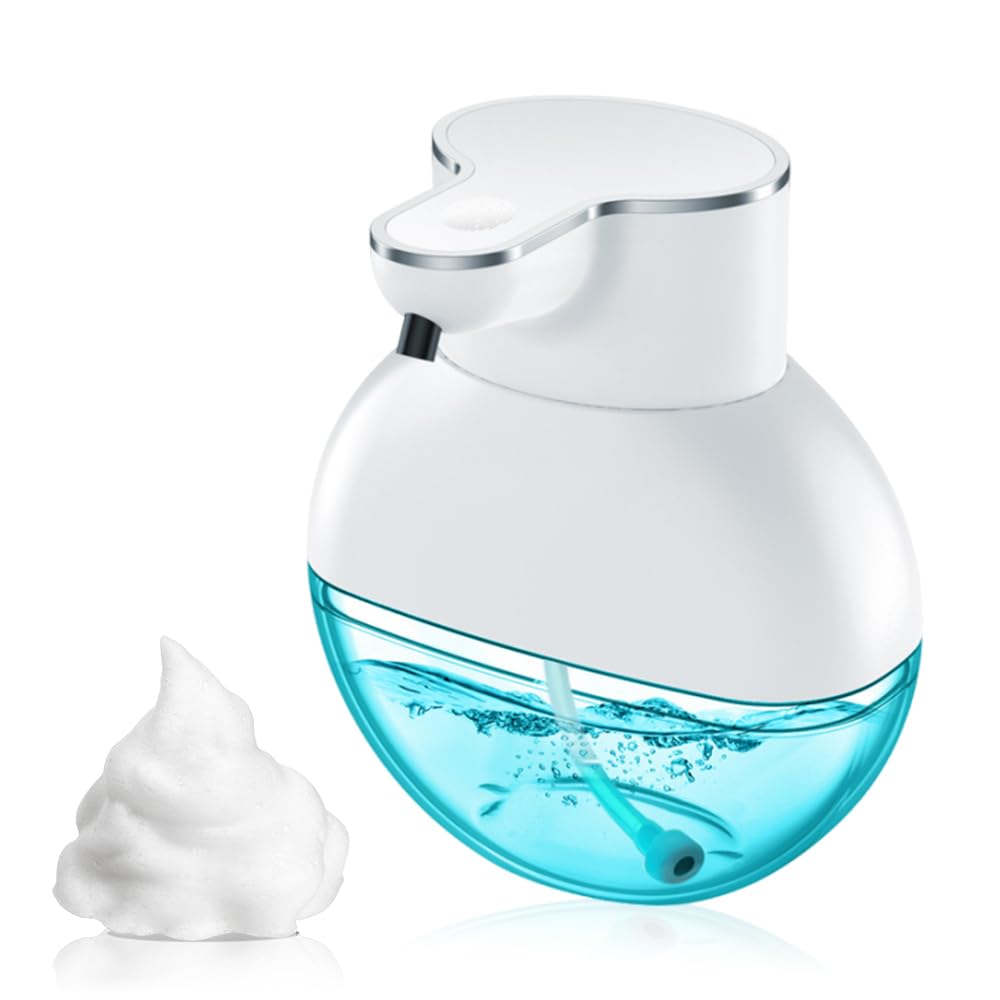 

M8 Automatic Sensor Soap Dispenser, Smart Foam Cleaner, Wall-Mounted Soap Dispenser, Foam Cleaner, Gift Idea (White Material Model [Foam])