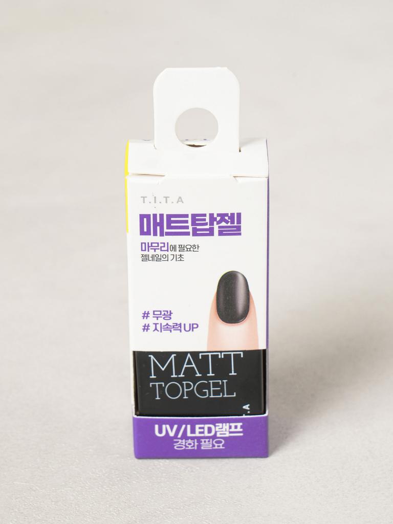 9ml Matný vrchní lak na nehty Gelový lak bez otírání