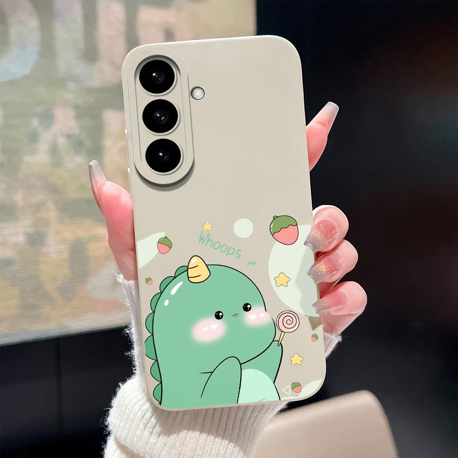 Hülle Für Samsung Galaxy S26 Plus Ultra Cartoon Blumenmuster Silikon Schutzhülle Für SamsungGalaxyS26 Plus S26Ultra Funda