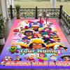 Custom Text Printed Rug Brawl Stars Non Slip Floor Carpet For Home Room Decor