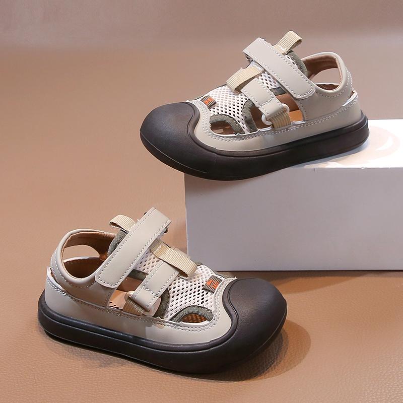 Summer Children's Velcro Hollow Sports Frame Shoes Outdoor Sandals Children's Shoes Beach Shoes Board Shoes