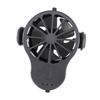 Outdoor Waist Fan Leafless Hanging Neck Fan 2000mAh Battery ABS Material Buckle On Waist Or Belt High-quality Materials