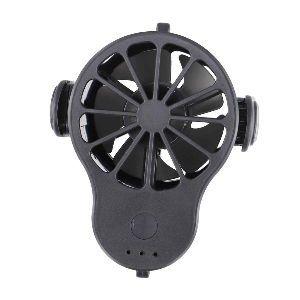 Outdoor Waist Fan Leafless Hanging Neck Fan 2000mAh Battery ABS Material Buckle On Waist Or Belt High-quality Materials