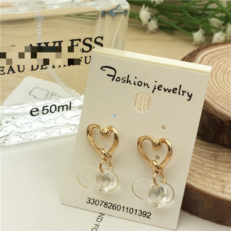 Korean Jewelry Sweet Love Cz Zircon Earrings, Earrings For Women Brincos Stud Earrings Boucle D'oreille Femme