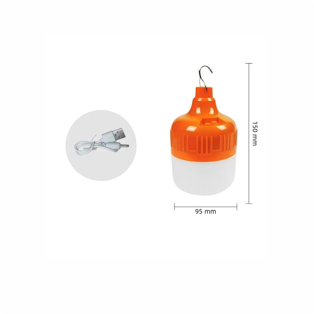 Super Bright, Energy-Saving Wireless Outdoor Bulb for Night Markets & Emergency Lighting