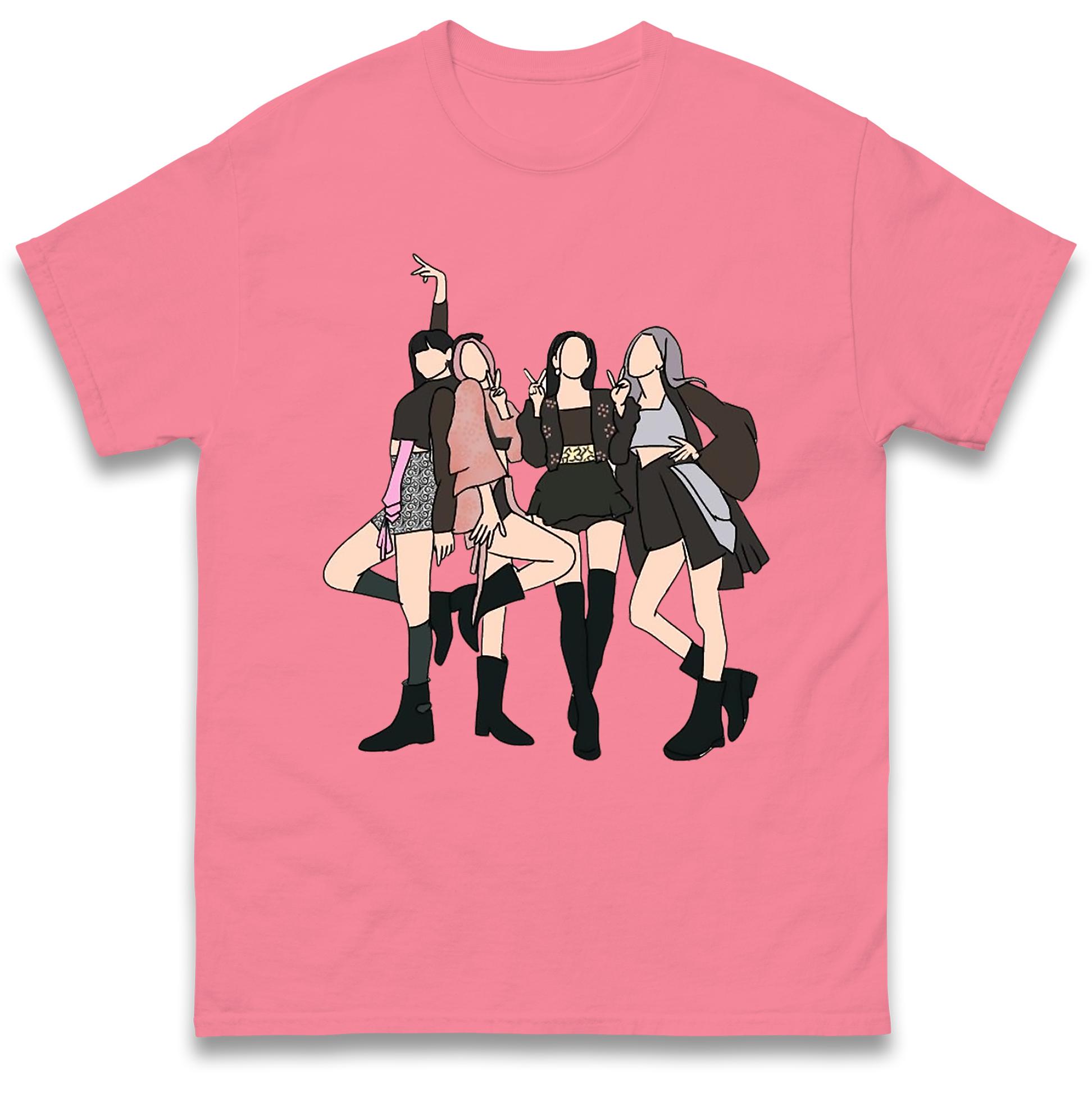Blackpink Group T Shirt Tshirt Mens Womens Unisex Tops Tees XL