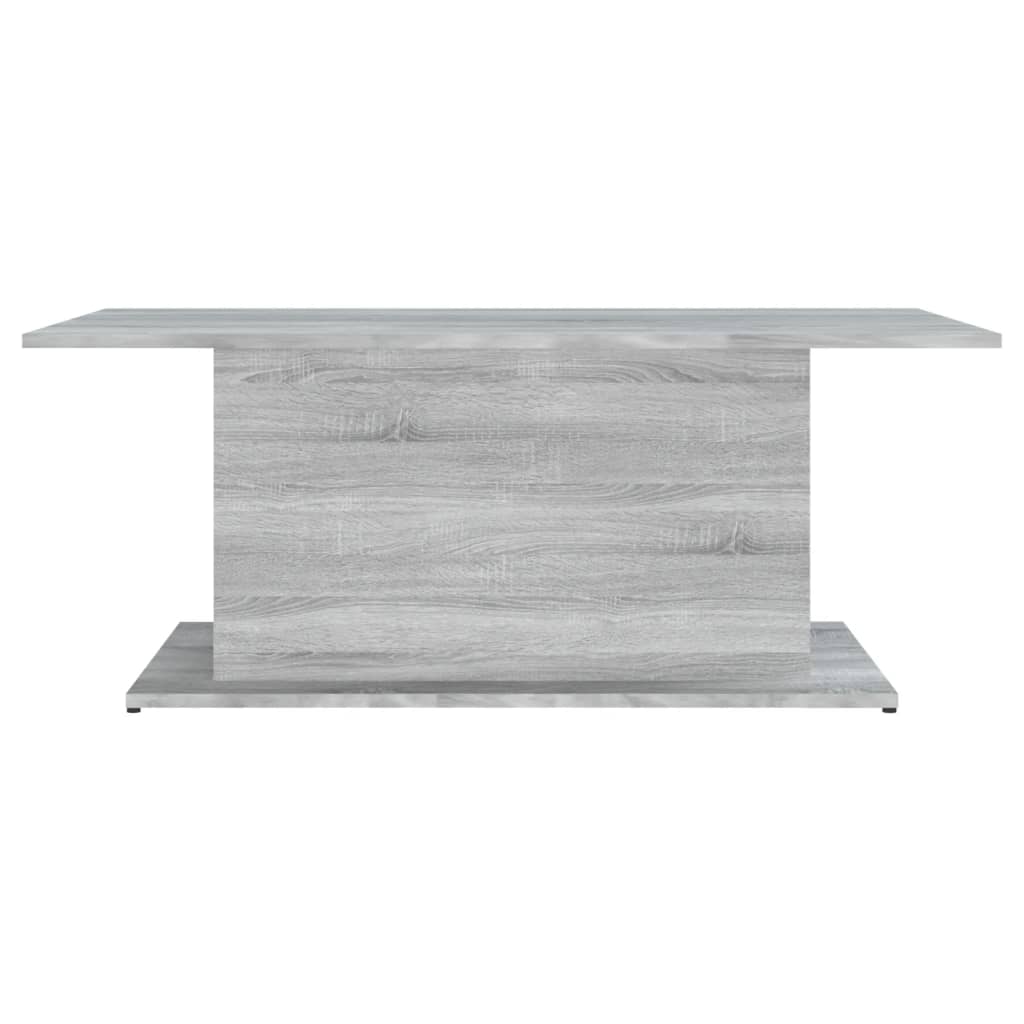 Coffee Table, Grey Sonoma Oak, 102x55.5x40 Cm