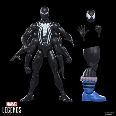 Figure - HASBRO - Marvel Legends Series Dark Avengers Spider-Man - Noir - Articulated - Accessories Included