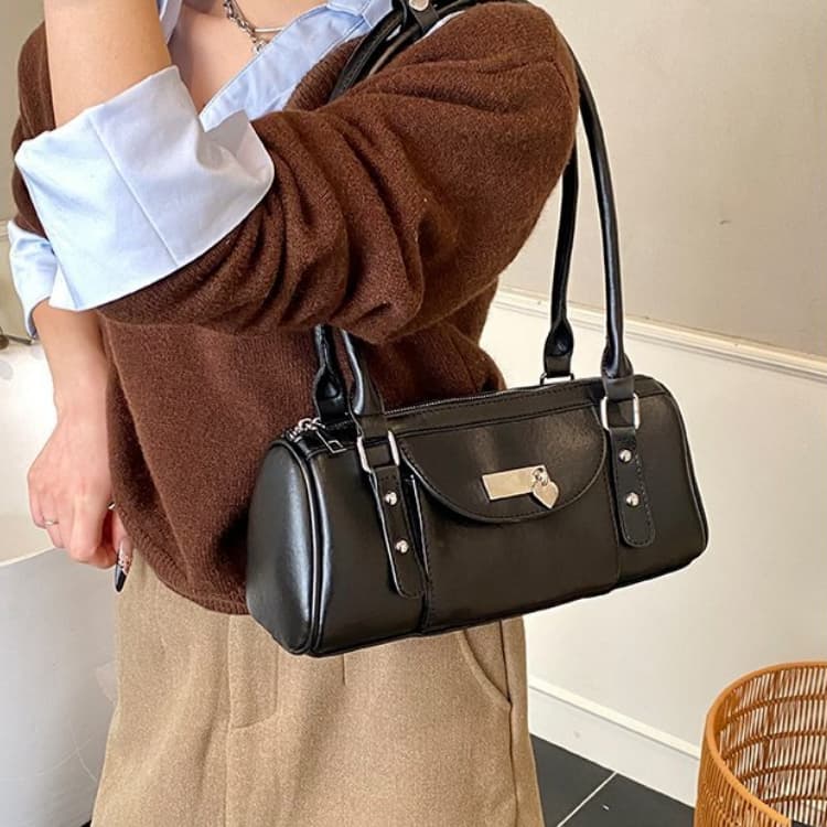 Retro baguette bag women's shoulder underarm bag