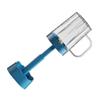 Covered Rinse Cup Multifunctional Toothbrush Holder with Cup Cover Handle for Home Travel