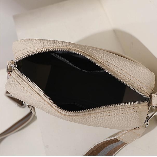 2023 NEW Fashion Solid Color PU Messenger Bag Women's Bag Women's Shoulder Bag Small Square Bag